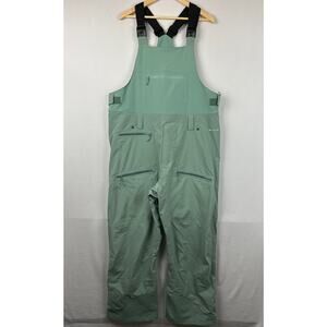 Flylow Smythe Bib Overall Backcountry Ski Pants Mint Green 1440 Men's Size XXL